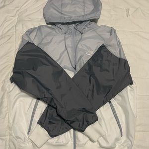 Nike Windbreaker White/Grey/Dark Grey